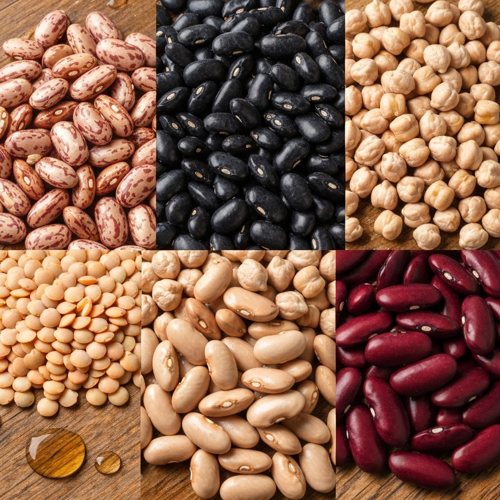 Dried beans varieties